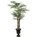 Laura Ashley Realistic 8-ft Artificial Areca Palm Tree