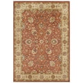 Hand-tufted Sabrina Rust New Zealand Wool Rug (8' x 10')