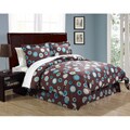 Dot Com 8-piece Microfiber Bed in a Bag with Sheet Set