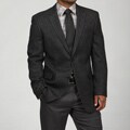 Tommy Hilfiger Men's Grey 2-button Wool Sportcoat