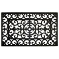 Renaissance Fleur de Lis Rubber Door Mat (18x30)