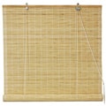 Bamboo Natural Roll-up Window Blinds (36 in. x 72 in.) (China)