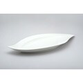 Red Vanilla Wave Platters (Set of 2)