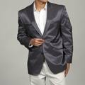Sean John Men's 2-button Peak Lapel Purple Blazer