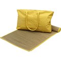 Worthy Beach Bag with Bamboo Beach Mats (Pack of 12)