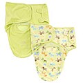 Summer Infant SwaddleMe Microfleece in Kiwi (Pack of 2)
