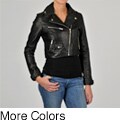 Knoles & Carter Women's Leather Motorcyle Jacket