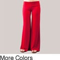 Tabeez Women's Wide Leg Jersey Pants