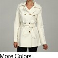Tommy Hilfiger Women's Belted Rain Trench Coat
