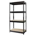 Iron Horse Riveted Steel 4-shelf Shelving Unit