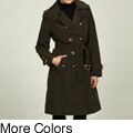London Fog Women's Double-breasted Trench Coat
