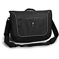 J World 'Windgate' Black Messenger Bag
