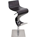 Wenge Bent Wood Hydraulic Barstool