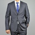Giorgio Fiorelli Men's Charcoal Gray 2-button Slim-fit Suit
