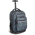 J World 'Sundance' Blinker Black 19.5-inch Rolling Backpack with Laptop Sleeve