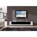 Roma White 2-drawer TV Stand