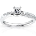 14k White Gold 1/3ct TDW Diamond Engagement Ring (H-I, I1-I2)
