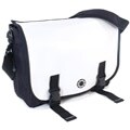 DadGear Messenger Diaper Bag in Wicked White