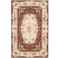 French Empire Hand-tufted Wool Rug (3'6 x 5'6)