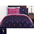 US Polo Association Full-size 7-piece Bed in a Bag with Sheet Set
