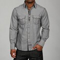 English Laundry Men's Woven Shirt