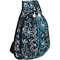 J World 'Stacy' Black Love Letter Mini Sling Bag