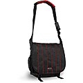 J World 'Jeanie' Black/ Red Laptop Messenger Bag