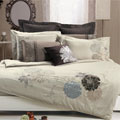 Fieldstone Embroidered King-Size 3-Piece Duvet Cover Set