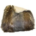 Badger Faux Fur Woven Throw
