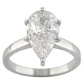 14k White Gold 2 3/4ct TDW Certified Clarity-enhanced Diamond Solitaire Engagement Ring (I, VS2)