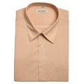 Armando Men's Peach Convertible Cuff Dress Shirt