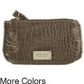 Nine West Croco Embossed Mini Wristlet
