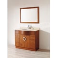 Berlin 42-inch Classic Cherry Beige Single Sink Vanity Set
