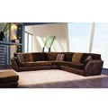 Abbyson Living Metropolitan 3-piece Fabric Sectional