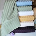 Egyptian Cotton Stripe 400 Thread Count Pillowcases (Set of 2)