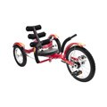Mobo Mobito Red 16-inch Ultimate 3-wheeled Cruiser