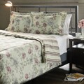 Water Flower Purple King-size Comforter Set
