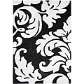 Horizon Hand-tufted Sabrina Damask Rug (4' x 6')