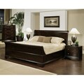 Kingston 4-piece Espresso Sleigh California King-size Bedroom Set