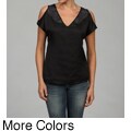 Jessica Simpson Junior's Gala Studded Cold Shoulder Top