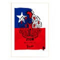 Athol Moult 'Chile' Nelson Mandela Numbered Bookplate Print