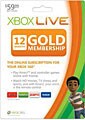 Xbox 360 - Live 12-Month Gold Subscription Card - By Microsoft