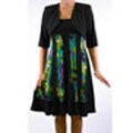 R & M Richards Rainbow Panel Dress Set