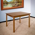 Birch Wood Square Dining Table