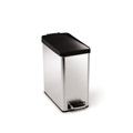 Simplehuman 2.6-gal Brushed Stainless Steel Pedal Trash Can
