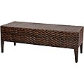 PE Wicker Outdoor Bench