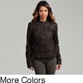 Cole Haan Women's Washed Lambskin Jacket