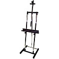 Avanti II Black Heavy Duty Steel Double Post Artist Easel