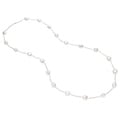 Pearlyta Baroque Cultured White Pearl Necklace (13-14 mm)