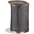Round Hamper with Linen Liner